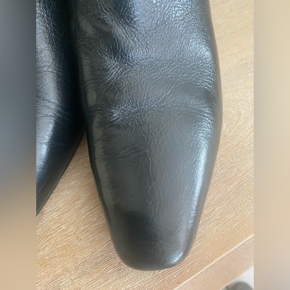 Madewell The Dimes Kitten-Heel Boot in Crinkle Leather Size 8 - Picture 14 of 14